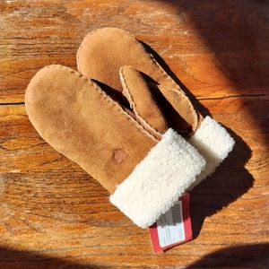 HESTRA Sheepskin Mittens - Cork